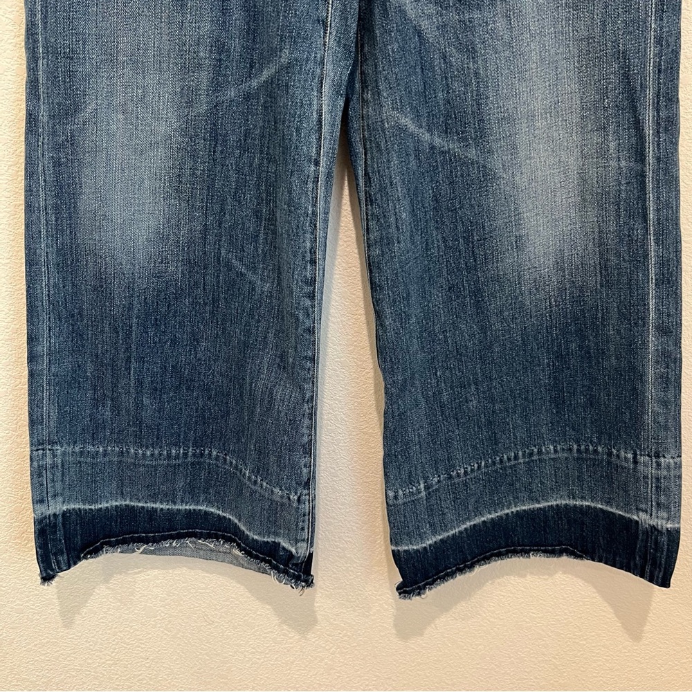 Citizens of Humanity Womens Melanie Cropped Wide Leg Jeans Size 27 Cotton - Picture 8 of 15